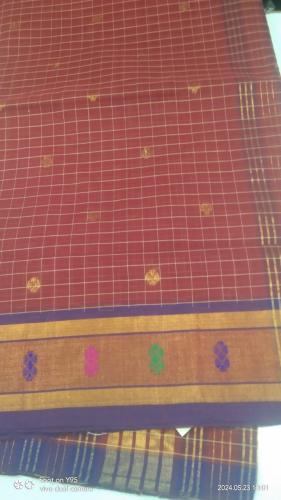 SAREES CUDDALORE COTTON 550 MTS